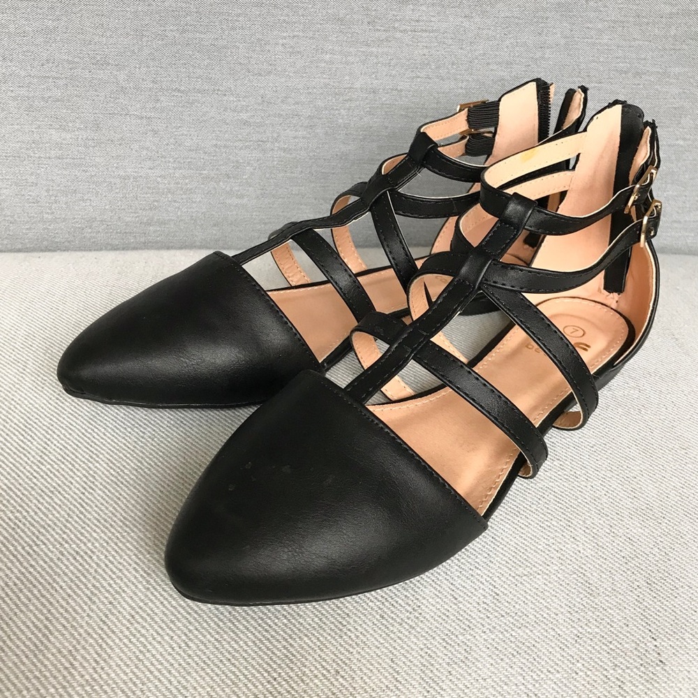Betani | Amazon | Ballerina, Double Ankle Strap